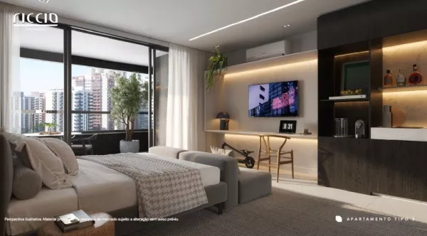 Apartamento com 1 quarto à venda em Centro São José dos Campos