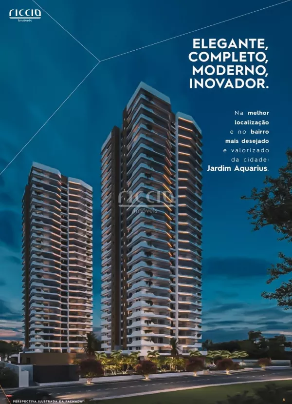 Apartamento com 3 quartos à venda em Jardim Aquarius São José dos Campos