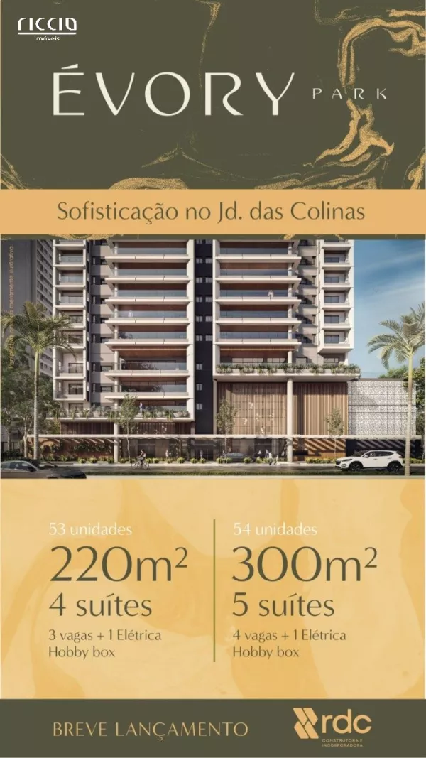 Apartamento com 5 quartos à venda em Jardim das Colinas são José dos campos