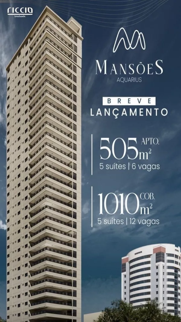 Apartamento com 5 quartos à venda em Jardim Aquarius São José dos Campos