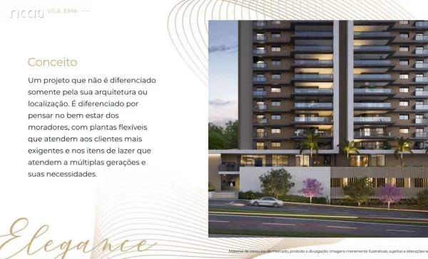 Apartamento com 3 quartos à venda em Vila Ema São José dos Campos