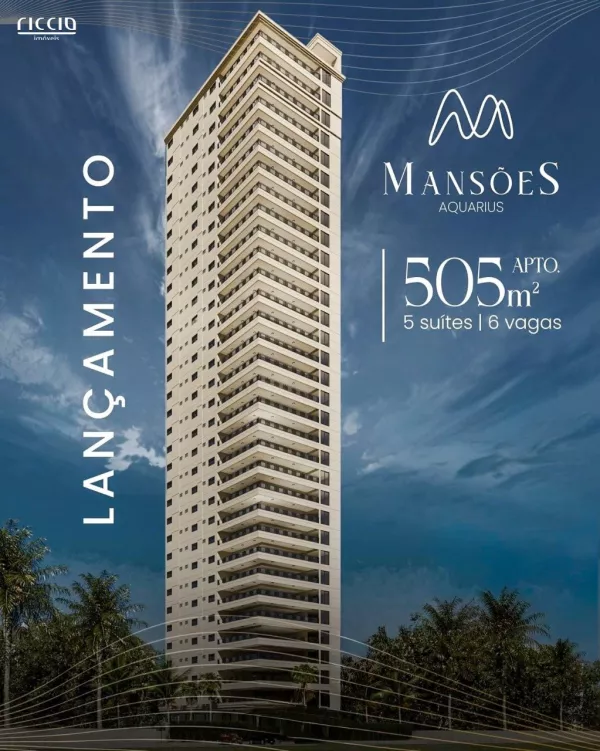 Apartamento com 5 quartos à venda em Jardim Aquarius São José dos Campos