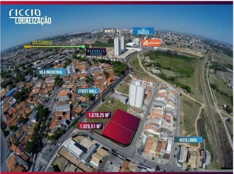 Terreno à venda em Vila Industrial São José dos Campos