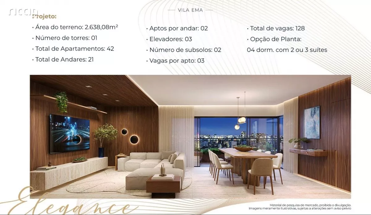 Apartamentocom 4 quartos à venda em Vila Ema São José dos Campos