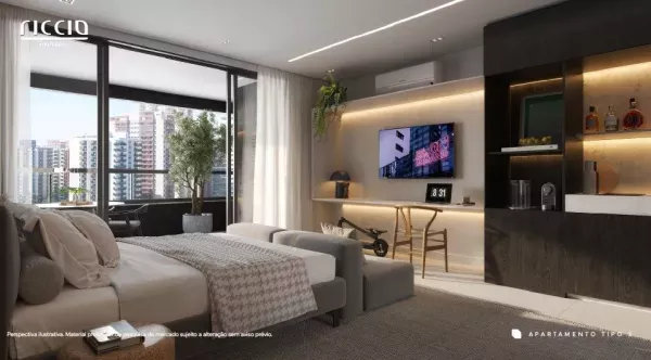 Apartamento com 1 quarto à venda em Centro São José dos Campos